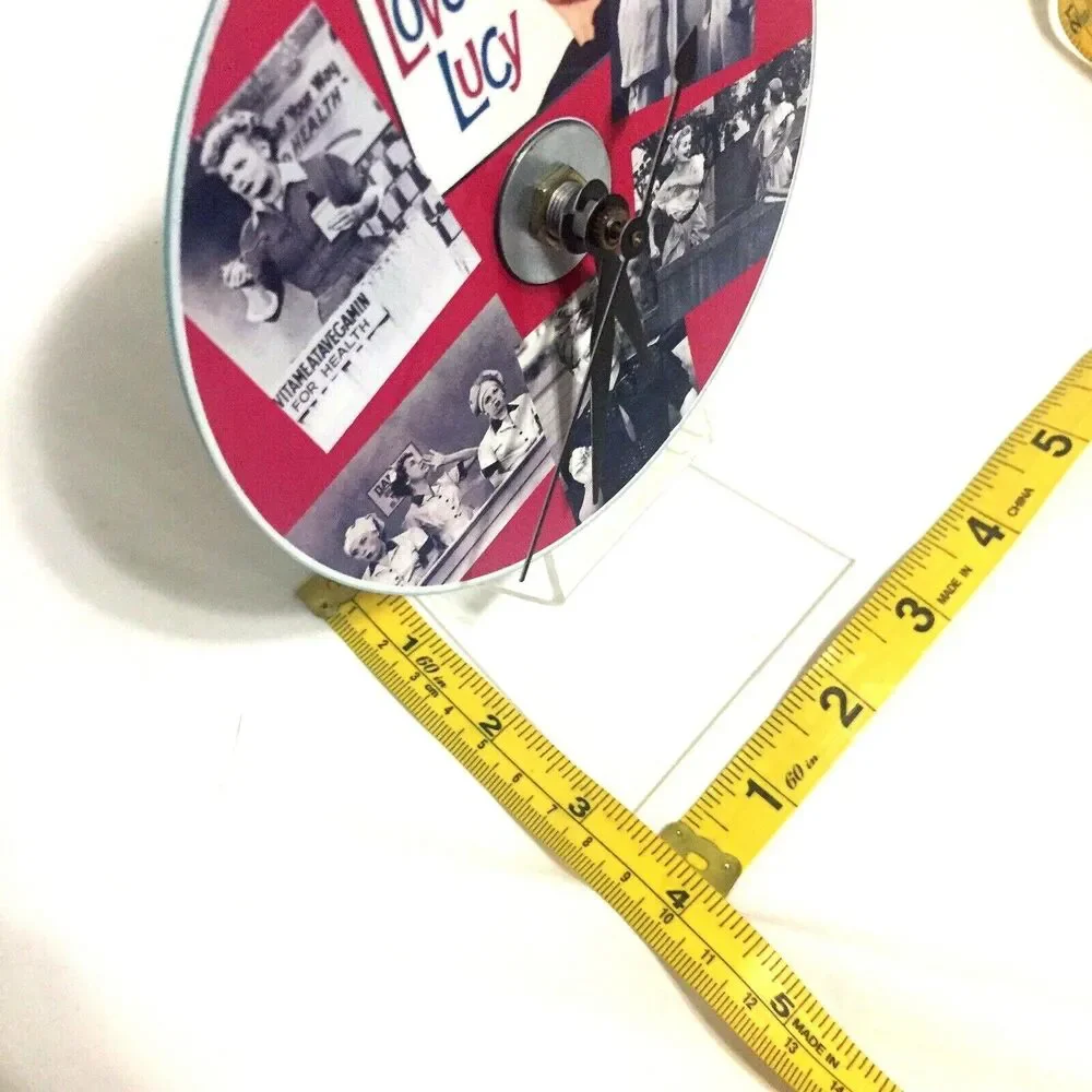 I Love Lucy Table Clock CD DVD Stand Rare HMD Collectible Lucille Ball 1950s TV